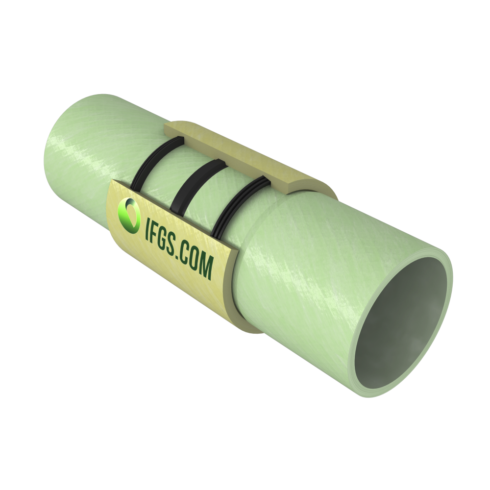 стеклопластиковая соединение труб