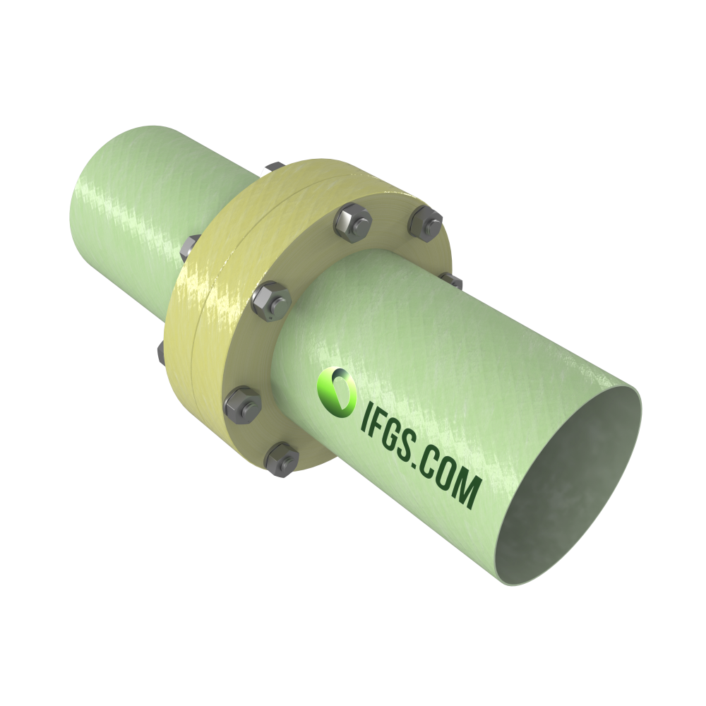 стеклопластиковая соединение труб