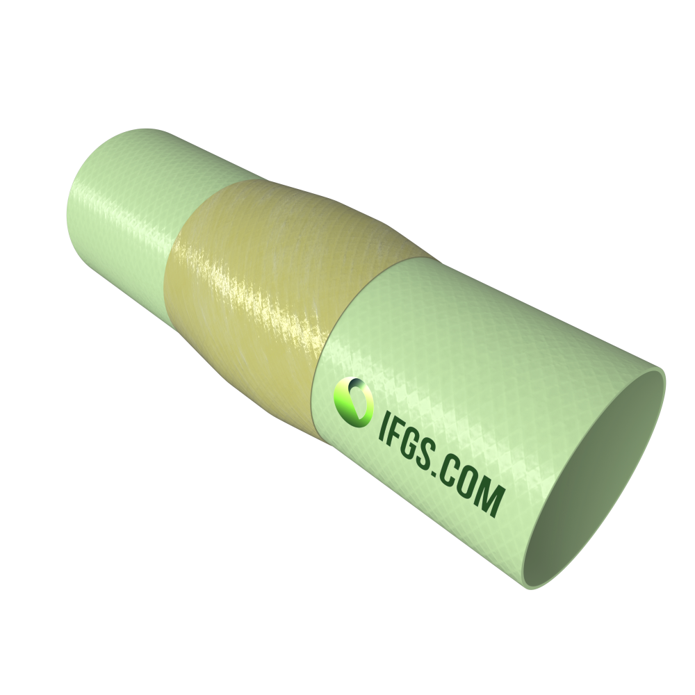 стеклопластиковая соединение труб