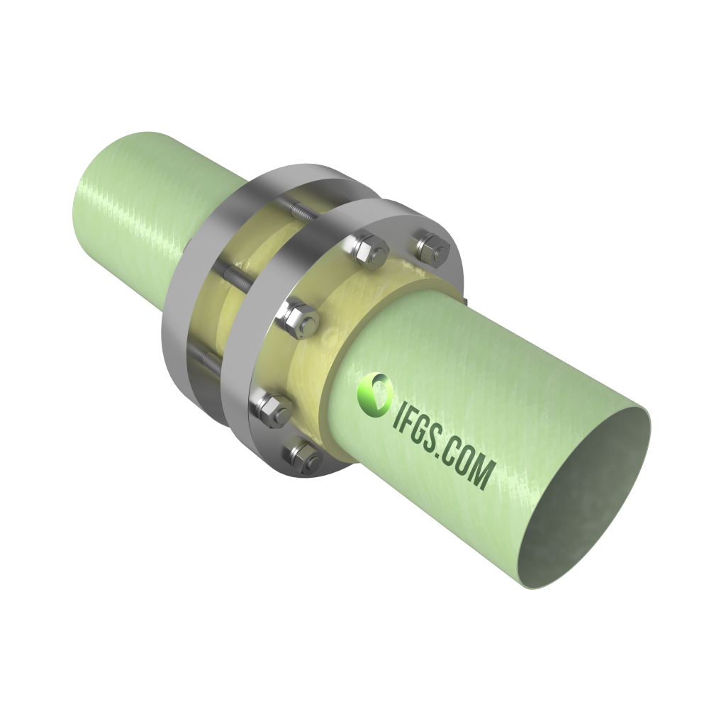 стеклопластиковая соединение труб